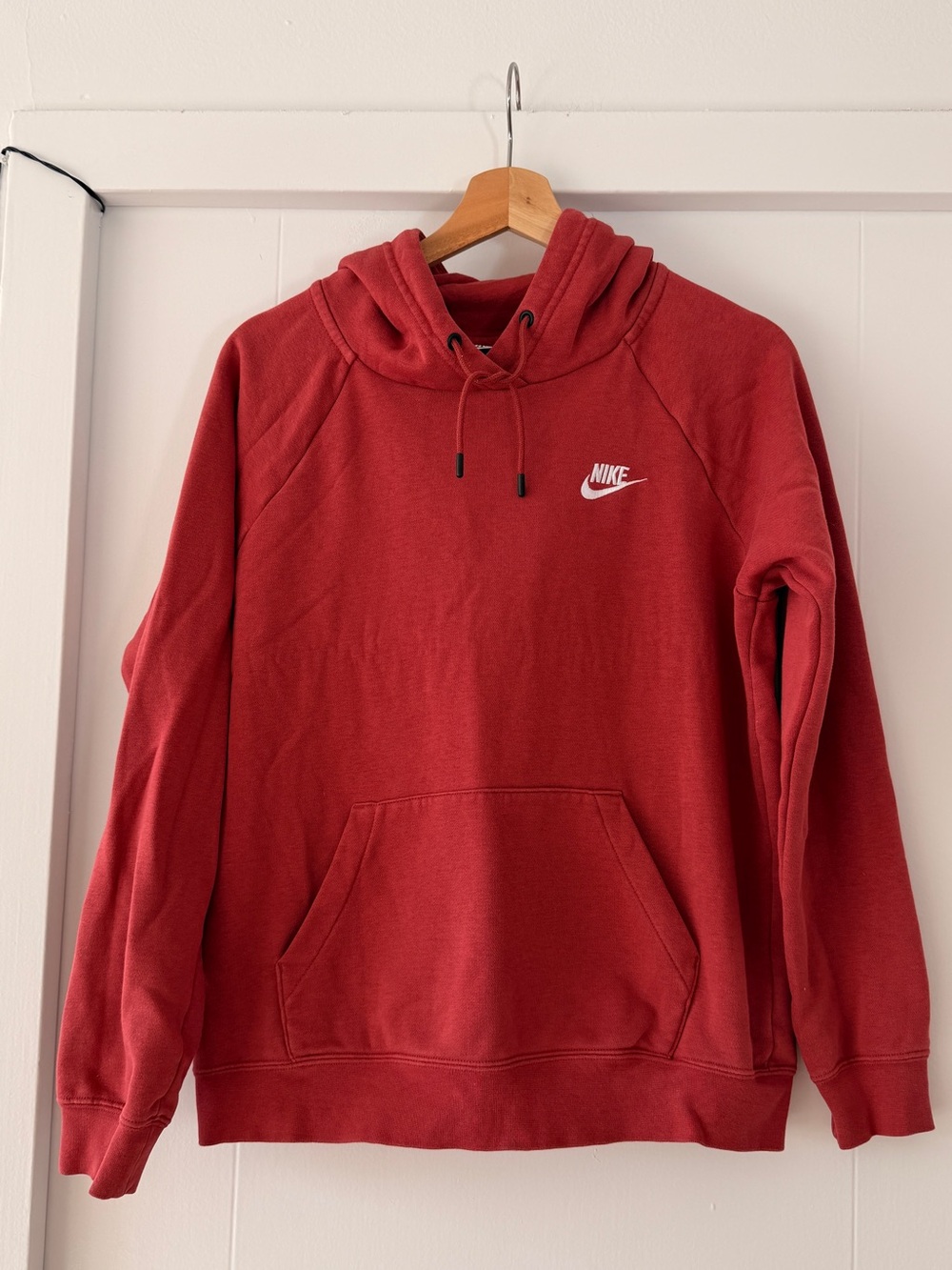 Nike dark pink hoodie